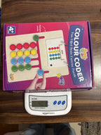 Colour Coder - Kids Montessori Slide Puzzle Game Color & Pattern Matching Learning Toys for Kids