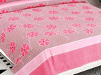 1 Double Bedsheet with 2 Pillow Covers