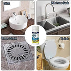 Drain Cleaner - Drain Blockage Cleaner Sink Cleaner Powder, Clog, Toilet Blockage Cleaner (Pack of 2)